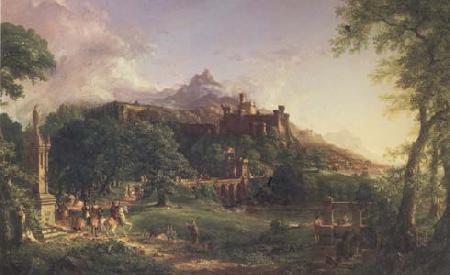 Thomas Cole The Departure (mk13) oil painting picture